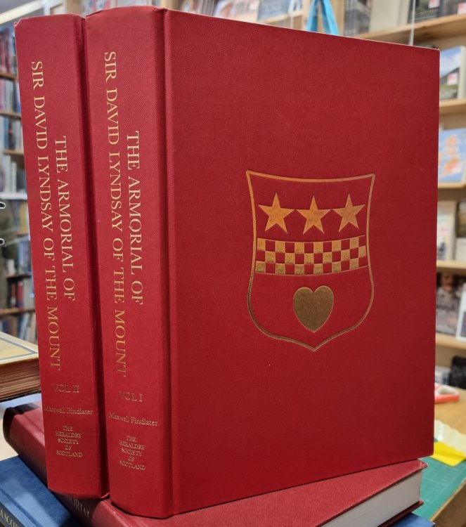 The Armorial of Sir David Lyndsay of the Mount, with a Photographic Facsimile - Two Volumes Complete