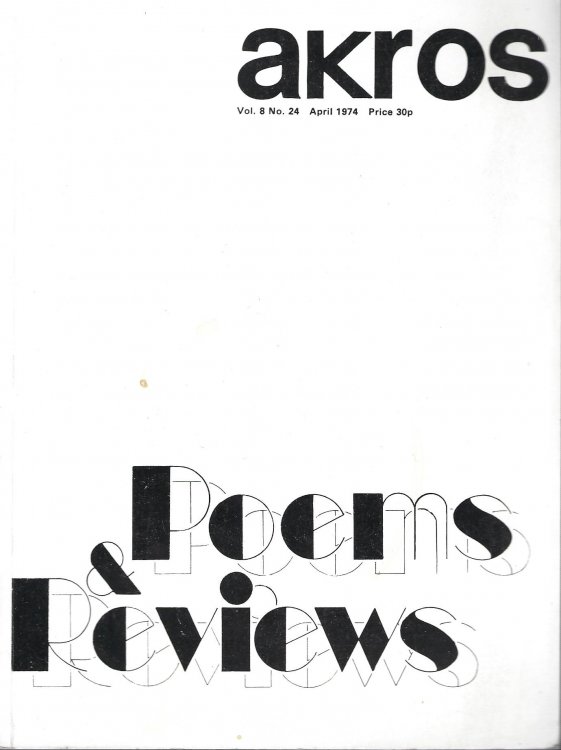 Akros Vol 8 No. 24.