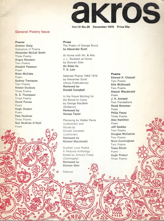 Akros Vol. 10 No. 29.