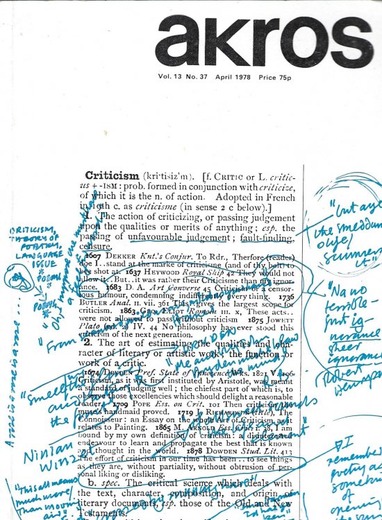 Akros Vol.13 No.37.