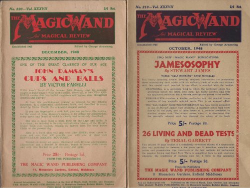 The Magic Wand and Magical Review No. 217, 218, 219, 220 Vol. XXXVII