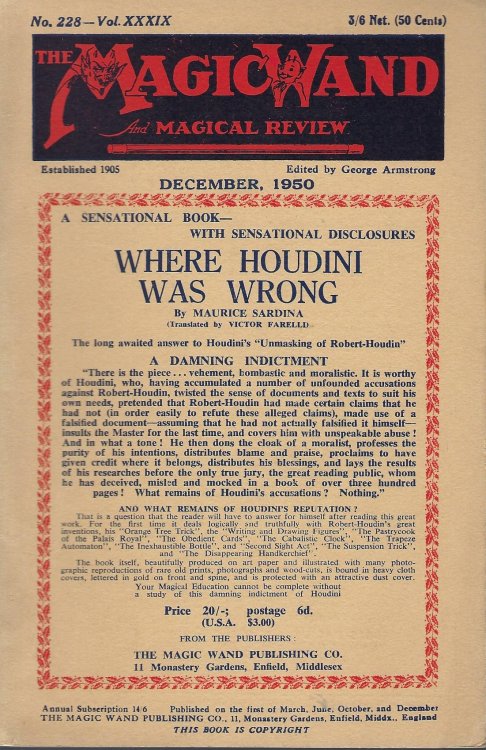 The Magic Wand and Magical Review No.228, Vol. XXXIX
