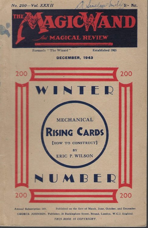 The Magic Wand and Magical Review No200, Vol. XXXII, December 1943