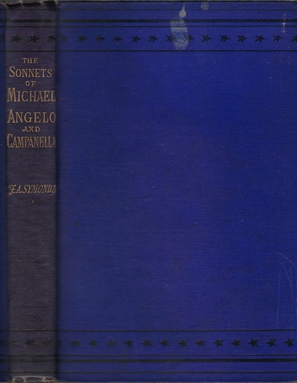 The Sonnets of Michael Angelo Buonarroti