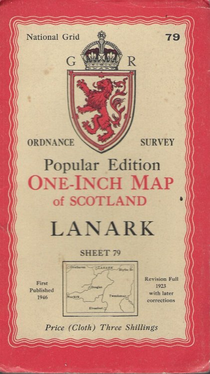 OS One - Inch Map of Scotland: Lanark Sheet 79