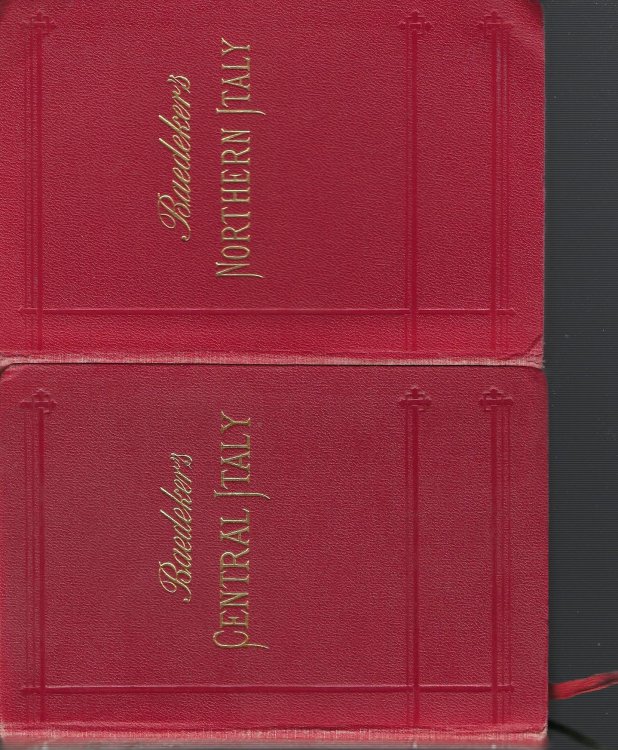 Baedeker's Italy Complete in 3 Volumes
