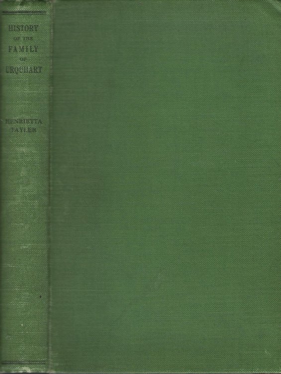The History of the Family of Urquhart