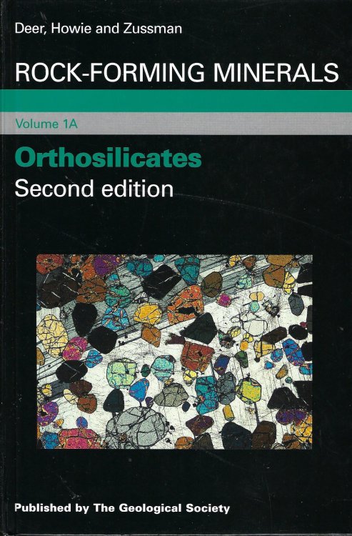 Rock-Forming Minerals Volume 1A (Second Edition): Orthosilicates