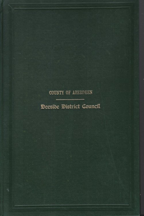 Minutes and Proceedings of the Deeside District Council 1957 - 58
