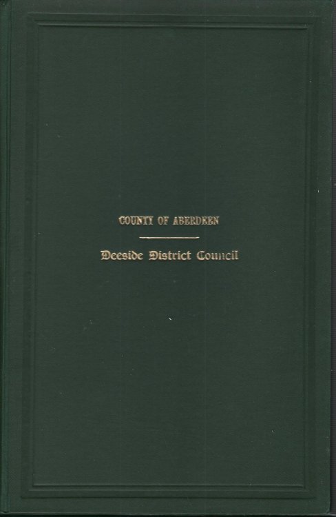 Minutes and Proceedings of the Deeside District Council 1955 - 56