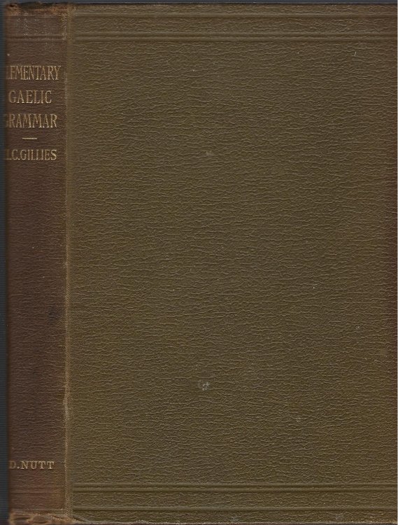 Elementary Gaelic Grammar