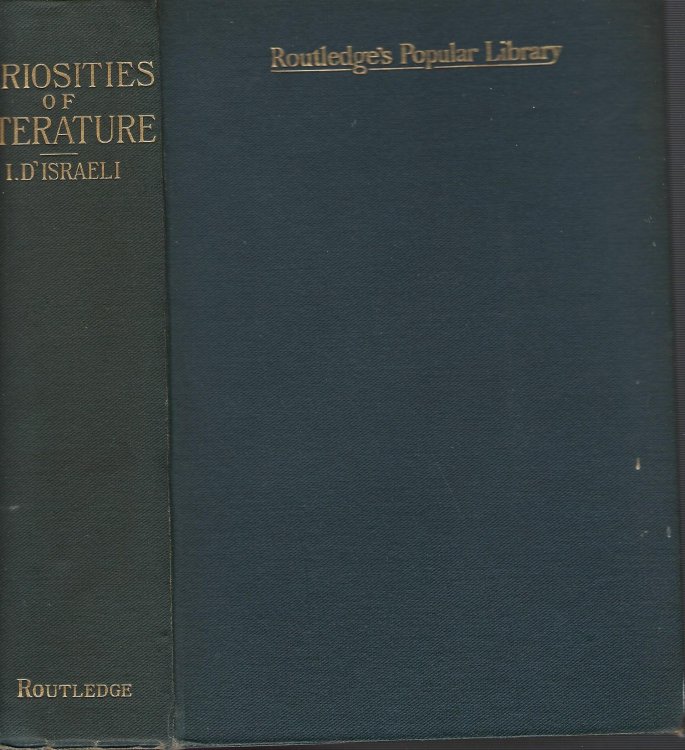 Curiosities of Literature