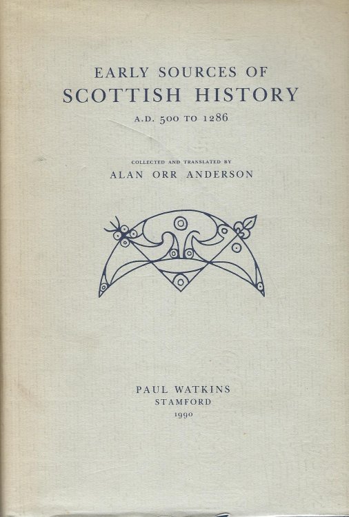 Early Sources of Scottish History