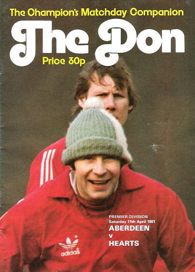 The Don. Matchday Companion Saturday 11th April 1981.