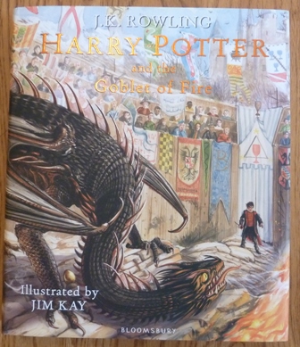 Harry Potter and the Goblet of Fire: Illustrated Edition (First UK edition-first printing)
