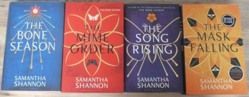 The Bone Season-Mime Order-The Song Rising-The Mask Falling (Signed First UK edition-first printing)