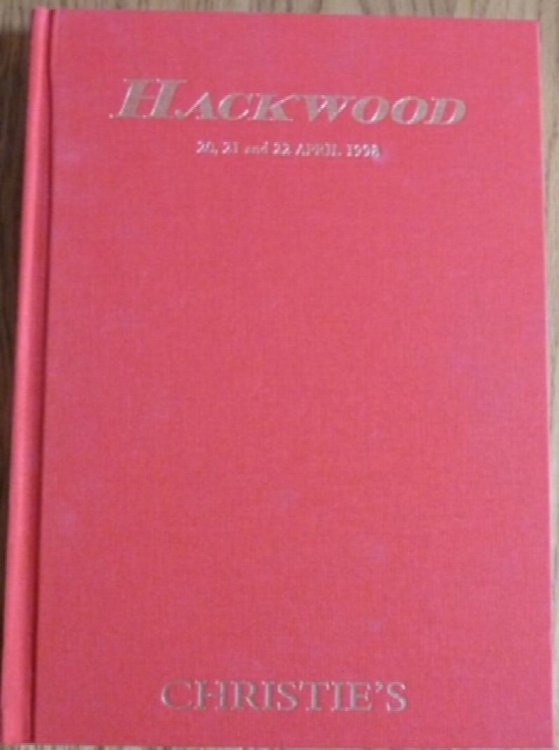 Hackwood Park, Basingstoke, Hampshire, The Property of The Estate of The 2nd Viscount Camrose, 20-22nd April, 1998