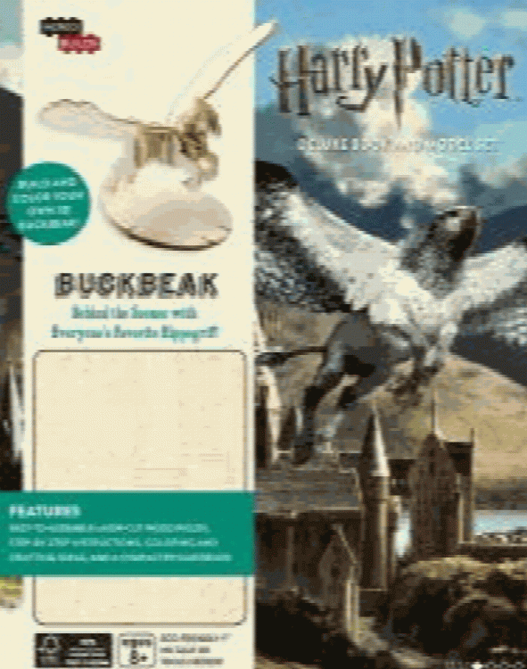 IncrediBuilds: Harry Potter: Buckbeak Deluxe Book and Model Set