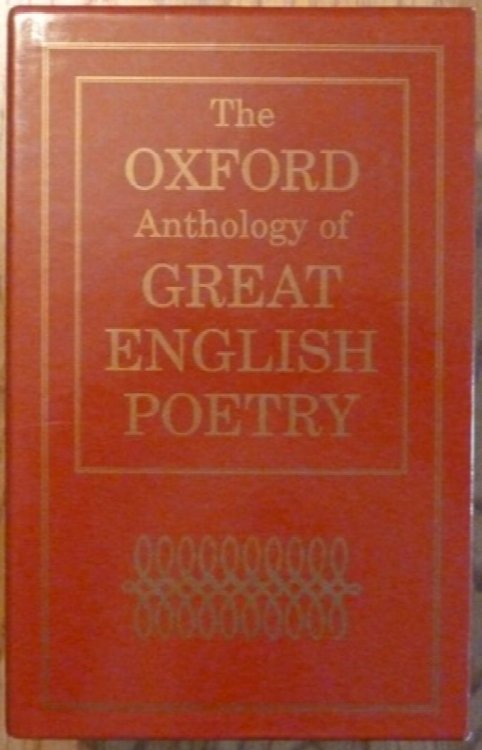 Image for The Oxford Anthology of Great English Poetry (Vol I & II) The Oxford Anthology of Great English Poetry (Vol I & II)