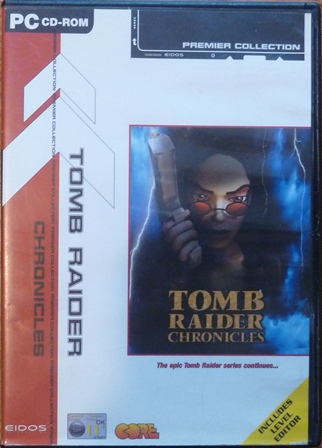 Tomb Raider Chronicles: Premier Range (DVD Packaging) [Windows 95]
