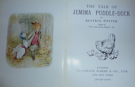 The Tale of Jemima Puddle-Duck