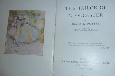 The Tailor of Gloucester