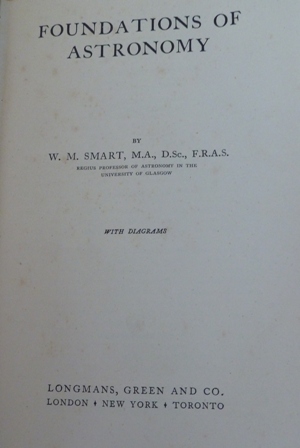 Foundations of Astronomy