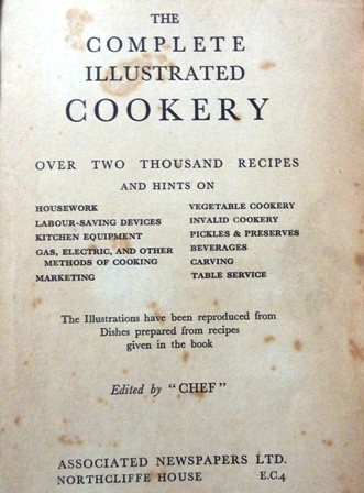 The Complete Illustrated Cookery: Over Two Thousand Recipes and Hints