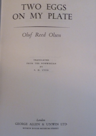 Two Eggs on My Plate