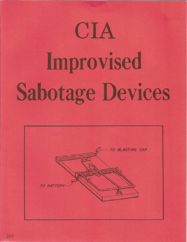 CIA Improvised Sabotage Devices