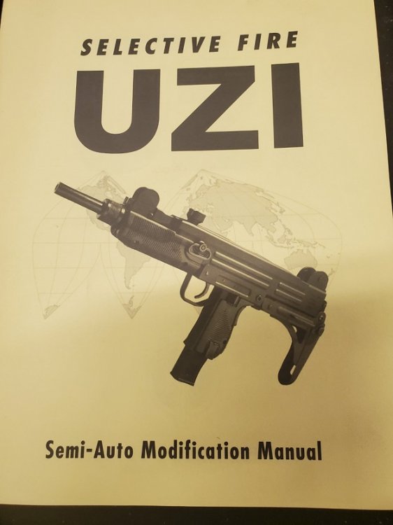 Selective Fire Uzi: Semi-Auto Modification Manual