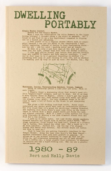 Dwelling Portably 1980-89