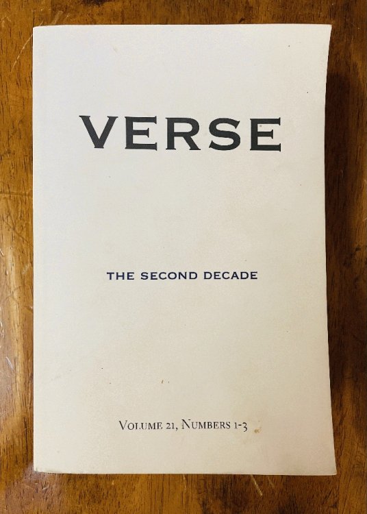 Verse The Second Decade (Volume 21, Numbers 1-3)