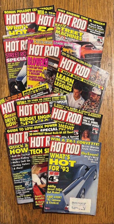 Hot Rod Magazine, Volume 46, Issues 1-12 (Lot of 12 magazines)