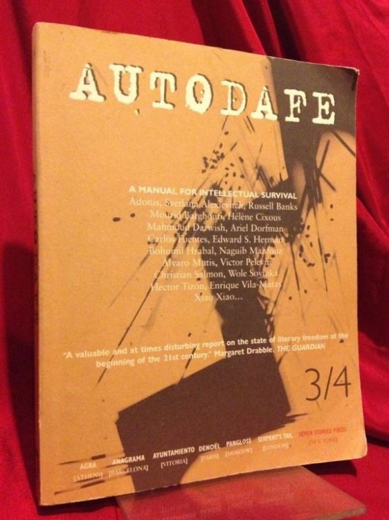 Autodafe 3/4: The Journal of the International Parliament of Writers