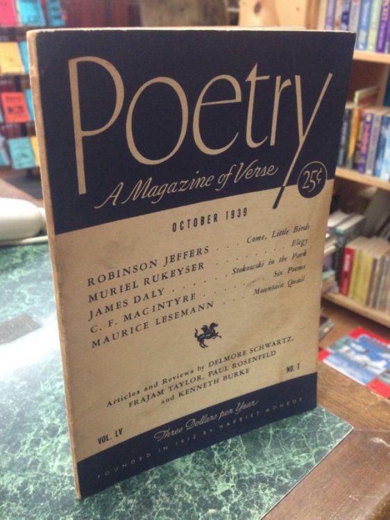 Poetry: A Magazine of Verse (October, 1939 -- Vol. LV, No. 1)