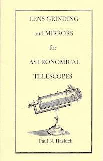 Lens Grinding and Mirrors for Astronomical Telescopes