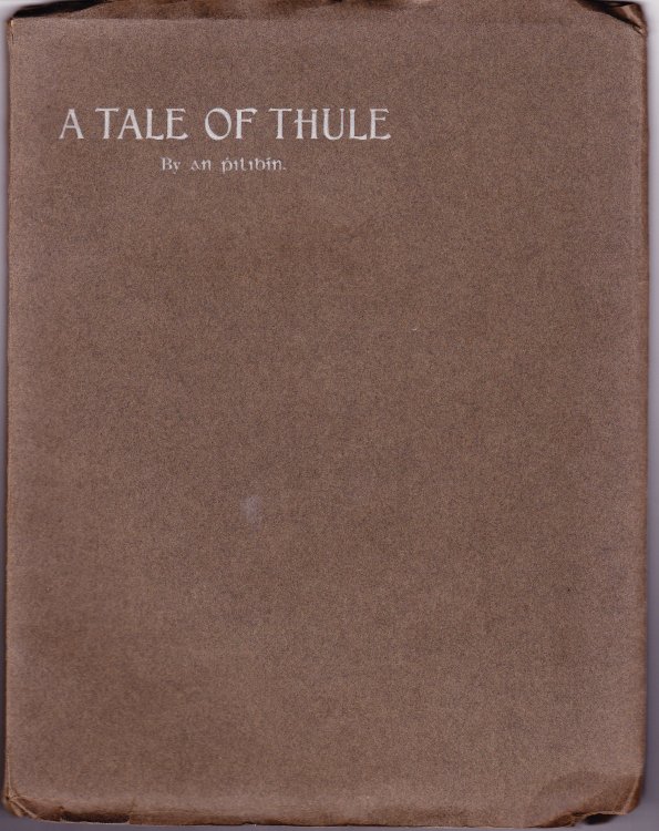 A Tale of Thule. Together with Some Poems