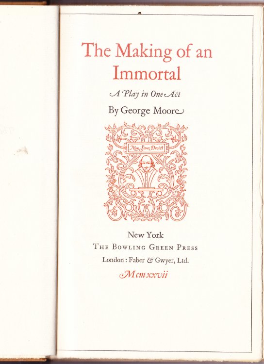 The Making of An Immortal
