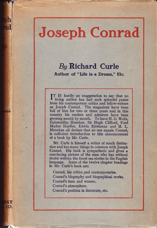 Joseph Conrad. A Study