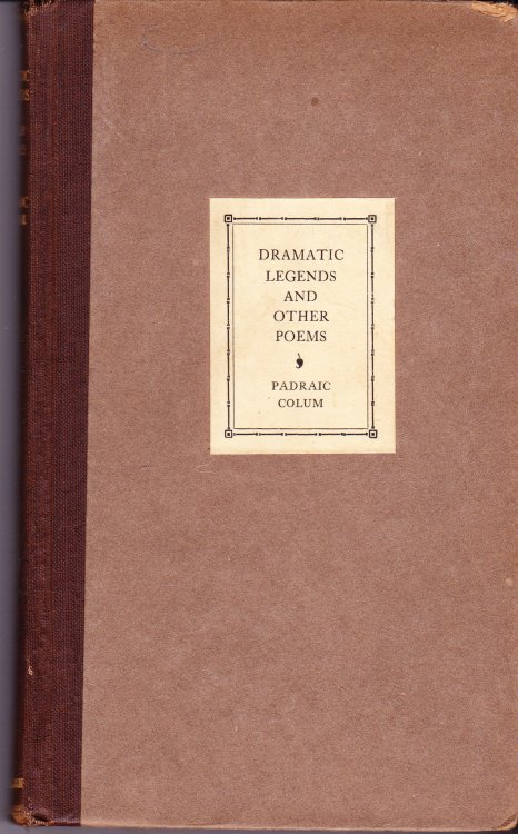 Dramatic Legends and Other Poems
