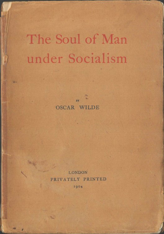 The Soul of Man Under Socialism