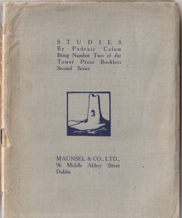 Studies. Being Number Two of the Tower Press Booklets. Second Series