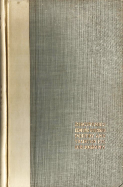 [Collected Works].Discoveries. Edmund Spenser. Poetry and Tradition; & Other Essays. Being the Eighth Volume of The Collected Works in Verse & Prose of William Butler Yeats