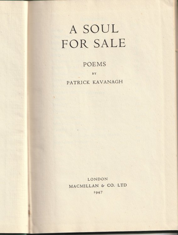 A Soul for Sale
