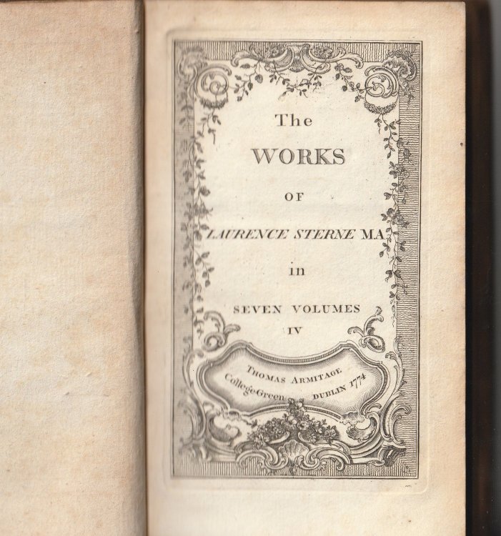 The Works of Laurence Sterne MA in Seven Volumes [Volume 4 only]
