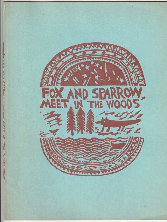 Fox and Sparrow Meet in the Woods