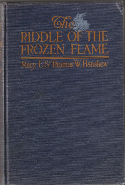 The Riddle of the Frozen Flame