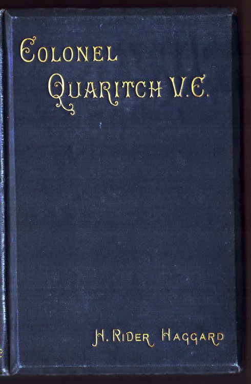 Colonel Quaritch, V.C. A Tale of Country Life