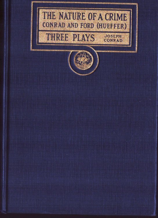 The Nature of a Crime. Laughing Anne. One Day More. The Secret Agent